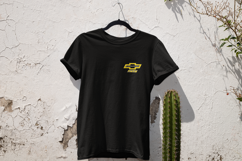 Camaro SS Graphic Tee – Front & Back Print – Black